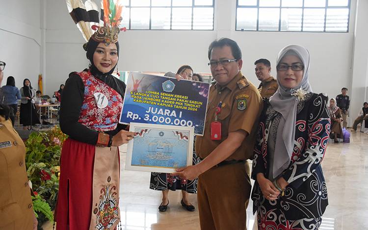 Ini Pemenang Lomba pada Jambore Kader PKK Tingkat Kabupaten Kapuas