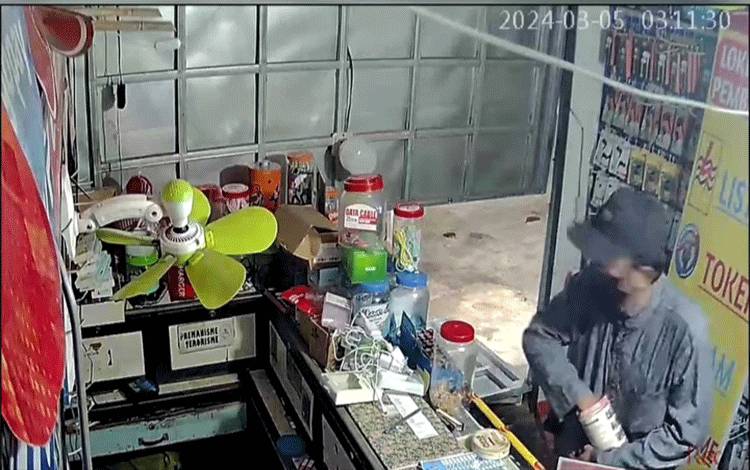 Konter di Sampit Lima Kali Dibobol Maling