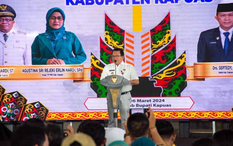 Rapat Kerja Percepatan Penurunan Stunting Digelar di Kapuas