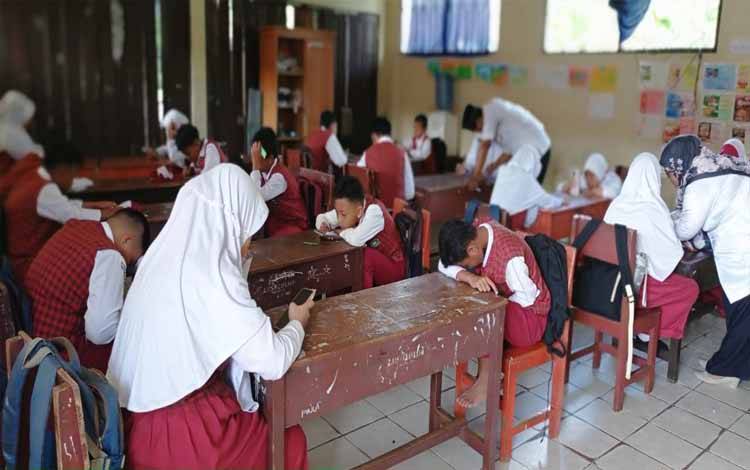 Pemantapan Asesmen MIN 5 Palangka Raya Hari Pertama Berjalan Lancar