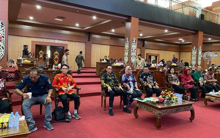 Pj Wali Kota Palangka Raya Hadiri Rapat Kerja Asosiasi Sekretaris DPRD Regional Kalteng