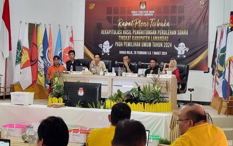 Ini Parpol yang Diproyeksikan Dapat Kursi Unsur Pimpinan DPRD Lamandau 2024-2029