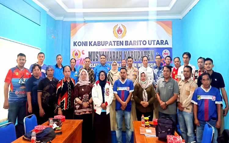 Kadis Budparpora Barito Utara Buka Muskab PBVSI 2024