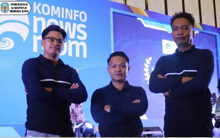Diskominfo SP Murung Raya Hadiri Ajang Anugerah Media Center 2024