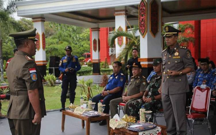 Katingan Peringati HUT Damkar dan Linmas, Ini Pesan Sekda