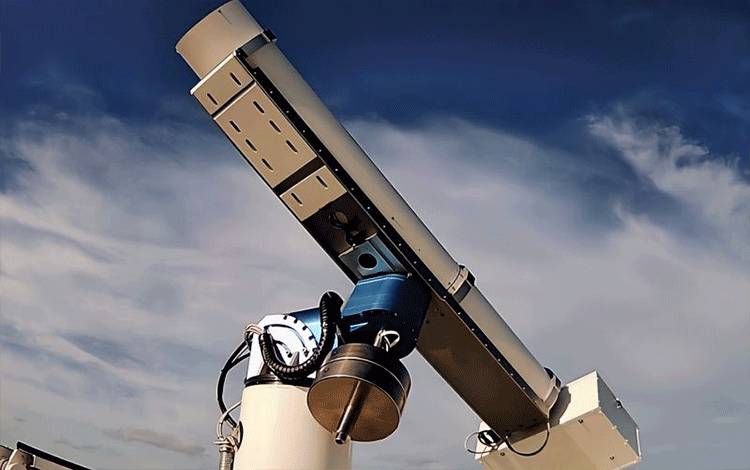 Ilustrasi - Teleskop OZT-ALTS yang akan digunakan Pusat Observatorium Astronomi Itera Lampung (OAIL) untuk mengamati hilal. (ANTARA/HO-Itera)