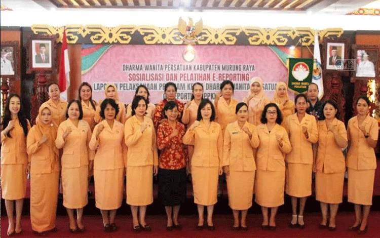 DWP Murung Raya Sosialisasi E-Reporting