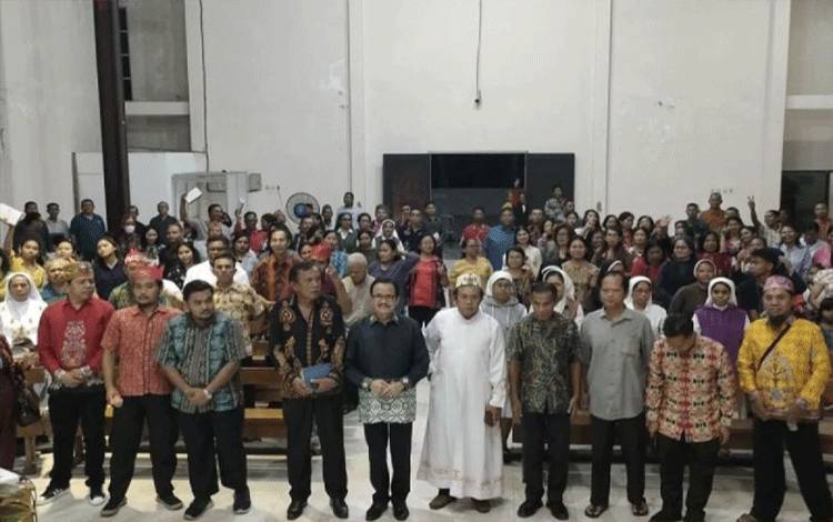 MPR RI Ajak Umat Katolik Kerja Kebangsaan di Kalteng