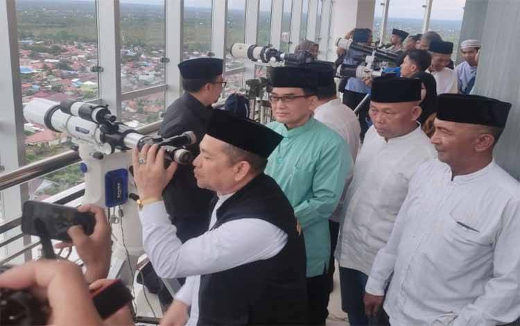 Pastikan Ramadan, Hilal Kalteng Masih Terpantau 0,26 Derajat