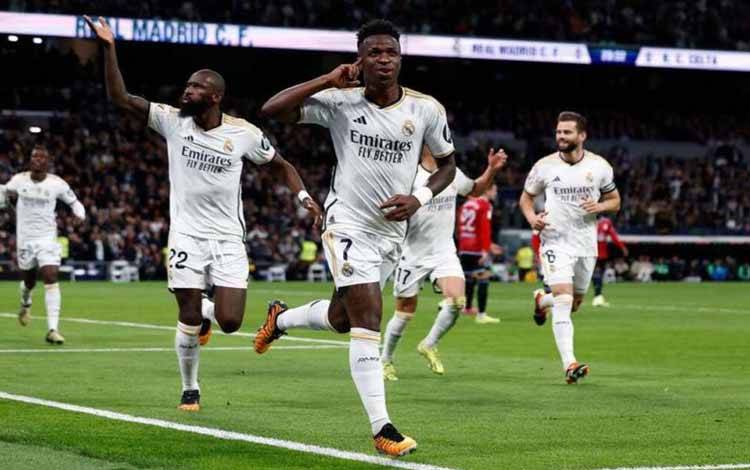 2 Gol Bunuh Diri Warnai Kemenangan 4-0 Real Madrid atas Celta Vigo