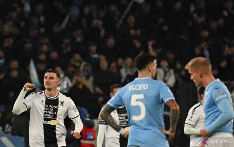 Udinese Bawa Pulang Kemenangan 2-1 dari Kandang Lazio