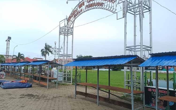 Pasar Ramadan di Kuala Pembuang dijadwalkan akan dibuka oleh Pj Bupati Seruyan sore nanti (FOTO : FAHRUL)