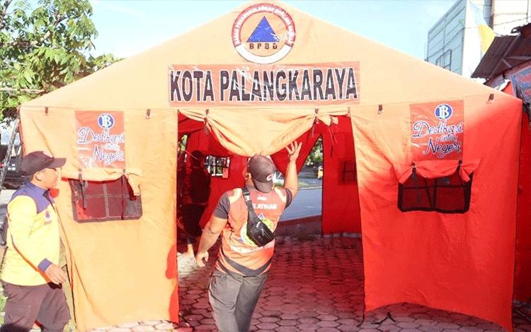 Ada 6 Posko Pengungsian di Palangka Raya