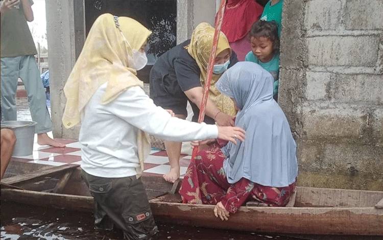 Debit Air Hingga 98 CM, 1.482 Warga Kalampangan Terdampak Banjir