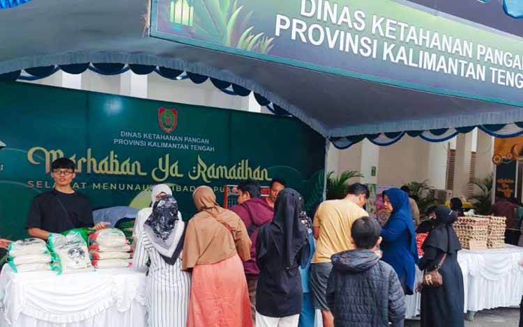 Pemprov Kalteng Adakan Gerakan Pangan Murah dalam Ramadan Festival
