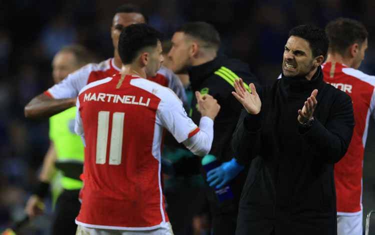 Arsenal Amankan Tiket 8 Besar Usai Menang Adu Penalti 4-2 atas Porto