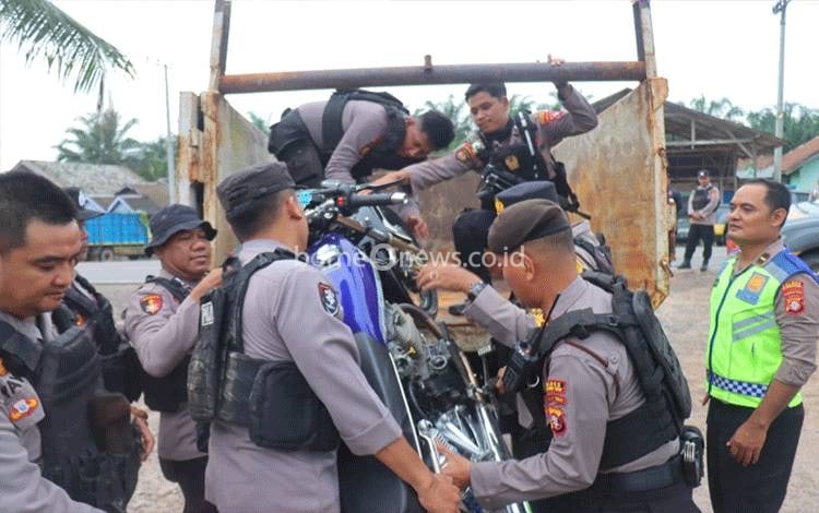 Polres Kobar Gencarkan Razia Balapan Liar dan Petasan