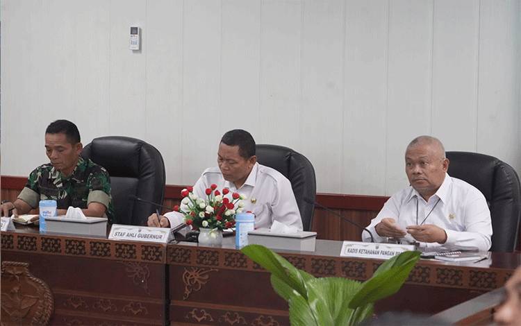 Pemprov Kalteng Pastikan Stok Bahan Pokok Aman