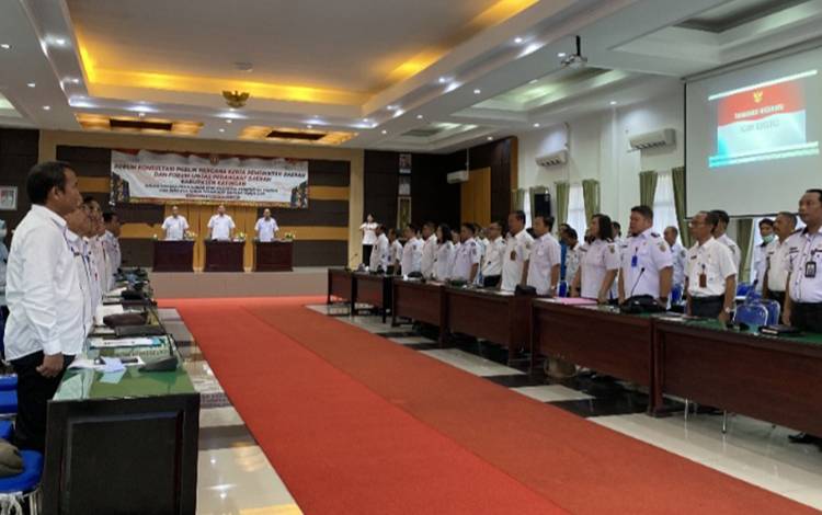 Pj Bupati Katingan Buka Forum Konsultasi?Publik RKPD, Begini Katanya