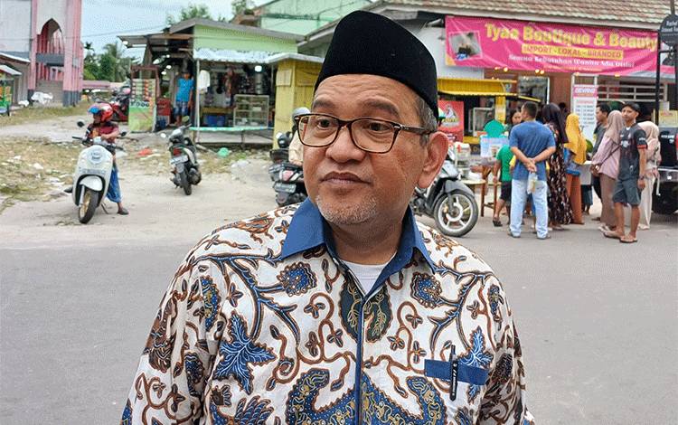 Kepala Dinas Koperasi, Usaha Kecil Menengah, Perindustrian dan Perdagangan Kotawaringin Timur Zulhaidir. (FOTO: DEWIP)