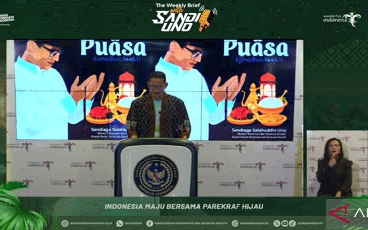 Sandiaga: RI-Singapura Berpotensi Kolaborasi di Perhelatan Kelas Dunia