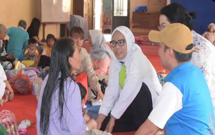 Pemko Palangka Raya Jamin Kebutuhan Warga Terdampak Banjir