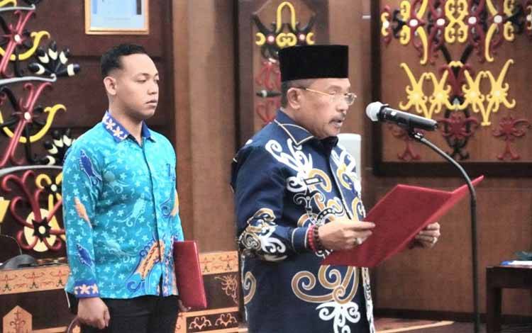 Gubernur Kalteng Kembali Rombak Sebagian Penjabat Jabatan Tinggi Pratama