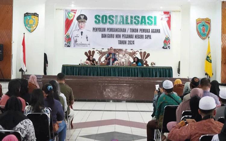 Pj Wali Kota Palangka Raya Ajak Pemuka Agama Sosialisasikan Pembangunan