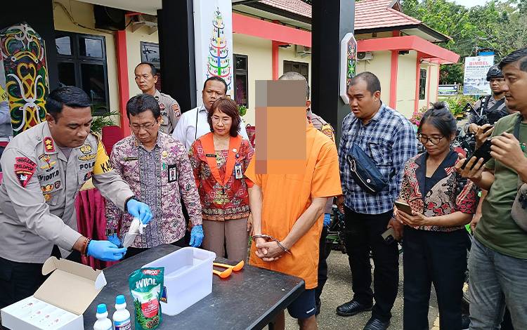 Satresnarkoba Polres Barito Timur Tangkap Pria Paruh Baya Miliki? 83,93 Gram Sabu