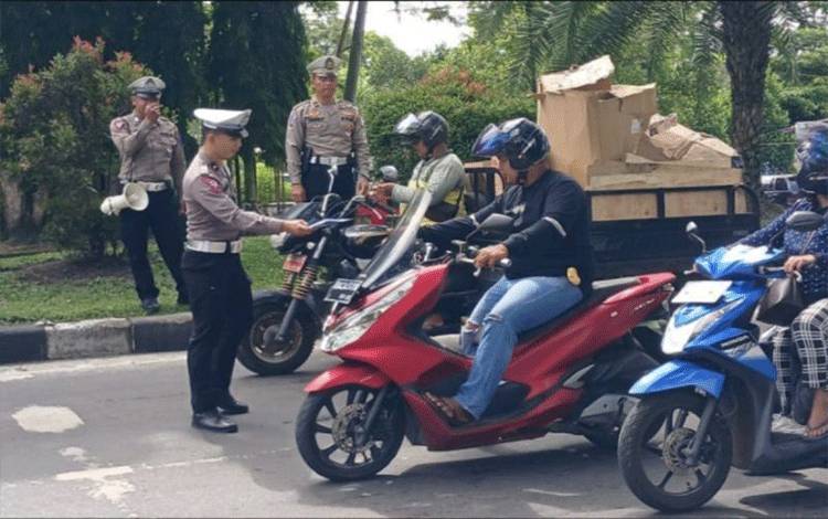 Polda Kalteng: 146 Pelanggar Lalu Lintas Tertangkap ETLE
