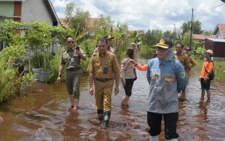 Distribusi Logistik Keluar Masuk Palangka Raya Tetap Aman Meski Banjir