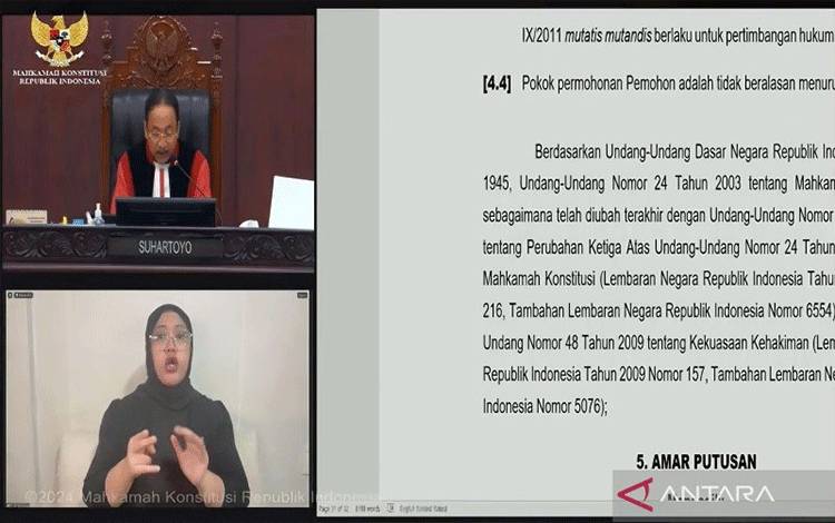 MK Kabulkan Sebagian Gugatan UU Pilkada Oleh 11 Kepala Daerah
