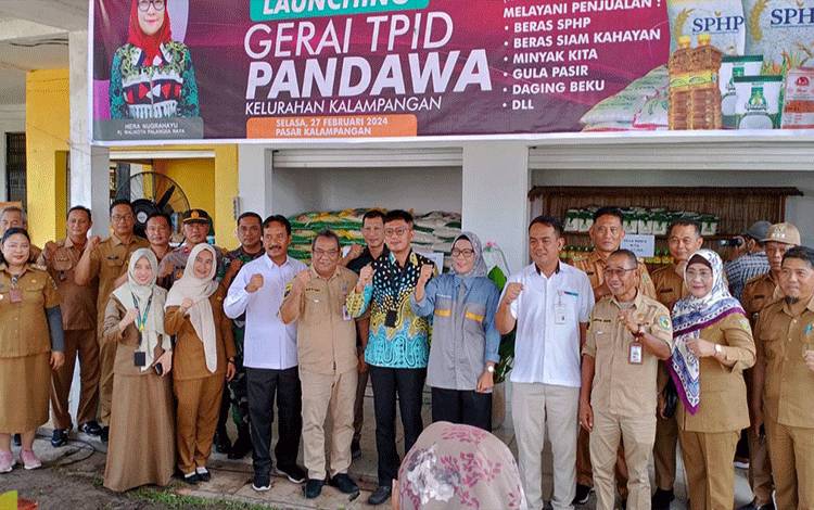 Pemko Palangka Raya Targetkan Gerai TPID Hadir di 30 Kelurahan