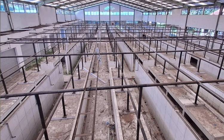 Bangunan Pasar Kalampangan Sangat Perlu Perbaikan