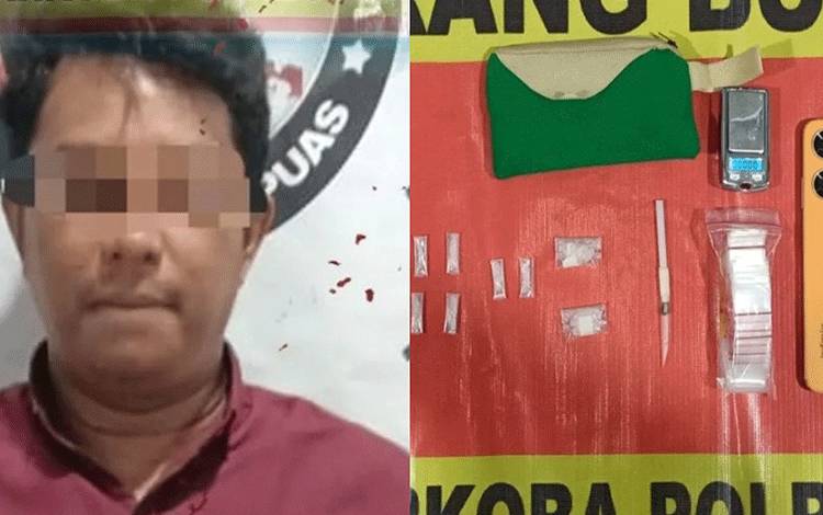 Satresnarkoba Polres Kapuas Tangkap Pria ini Karena Miliki Sabu