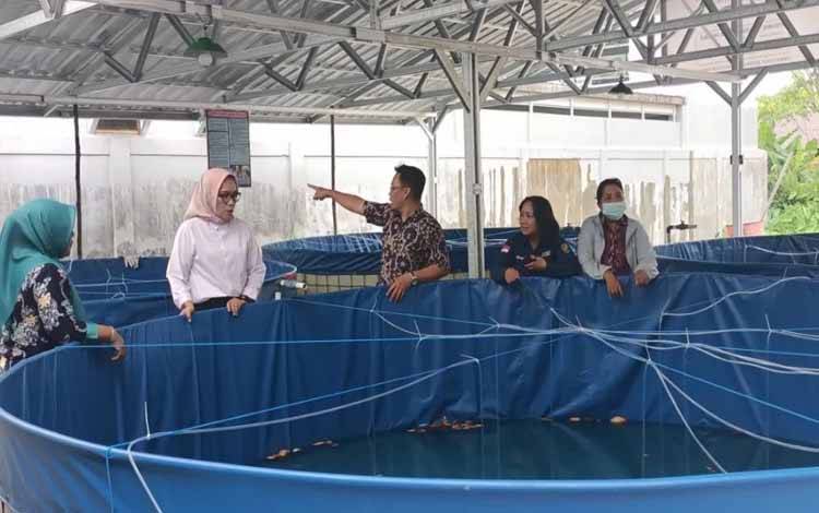 Pj Wali Kota Palangka Raya Dorong Generasi Muda Lirik Budi Daya Ikan Sistem Bioflok