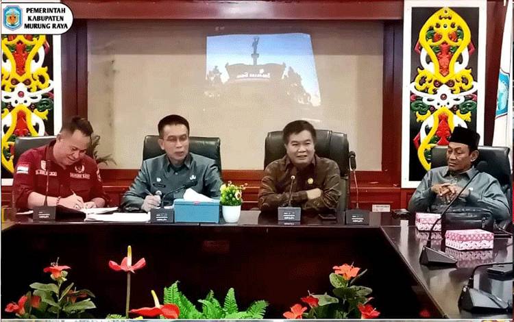 Pj Bupati Murung Raya Sambut Baik Kunjungan Kerja DPRD Kubar