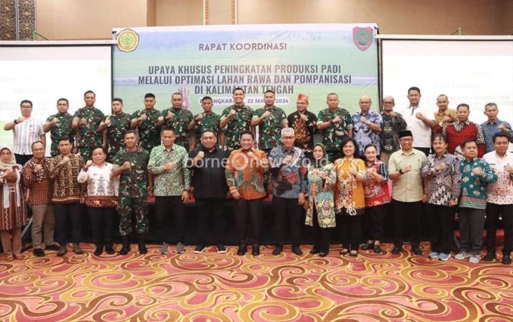 Kalteng Terima Ratusan Ribu Hektar Program Perluasan Lahan Tanam