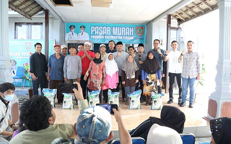 Pemprov Kalteng Berlanjut Bagikan Beras Gratis di Arut Selatan