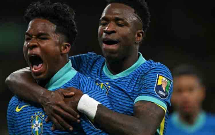 Gol Perdana Endrick Menangkan Brasil 1-0 atas Inggris di Wembley