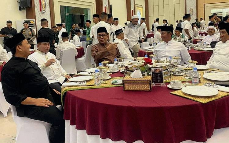 Ketua DPRD Kalteng Hadiri Safari Ramadan Pangdam XII/Tpr