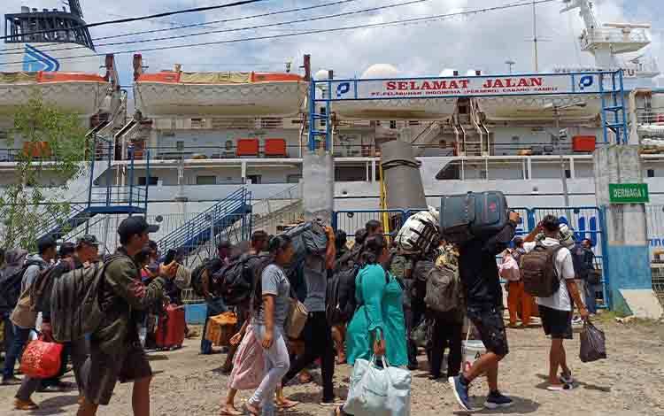 Mudik Menggunakan Kapal Jadi Favorit Masyarakat Kotim?