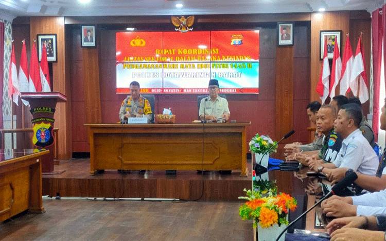 Lintas Sektoral di Kobar Gelar Rapat Koordinasi Sambut Hari Raya Idul Fitri