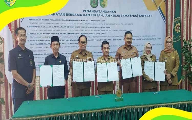 Pemko Palangka Raya Perkuat Sinergi dengan Pengadilan Agama