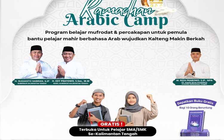 Disdik Kalteng Gandeng Arabiyahtalks Buka Kursus Bahasa Arab Gratis Bertajuk Ramadan Arabic Camp