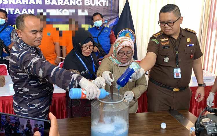 Pemusnahan Narkotika oleh BNNP Kalteng, Langkah Tegas Melawan Penyalahgunaan Obat Terlarang