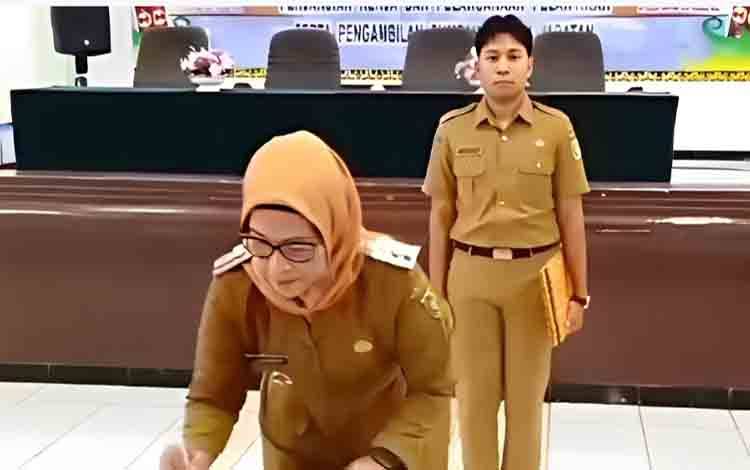 Pj Wali Kota Palangka Raya Minta ASN Baru Dilantik Hadirkan Inovasi