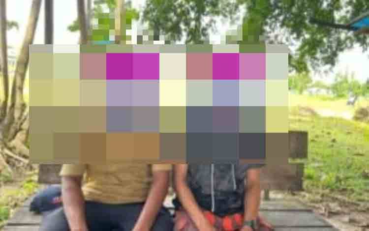 K dan PJ dibina Tim Virtual Police Bidhumas Polda Kalteng. (Foto: Tim Virtual Police Bidhumas Polda Kalteng)