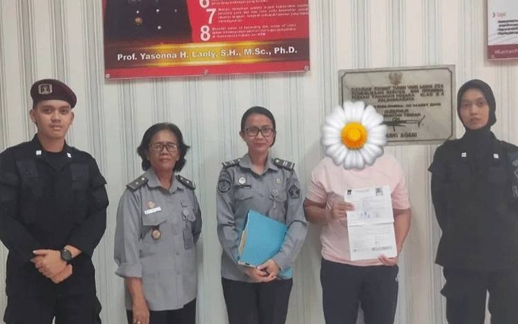Seorang WBP Lapas Perempuan Palangka Raya Bebas Bersyarat