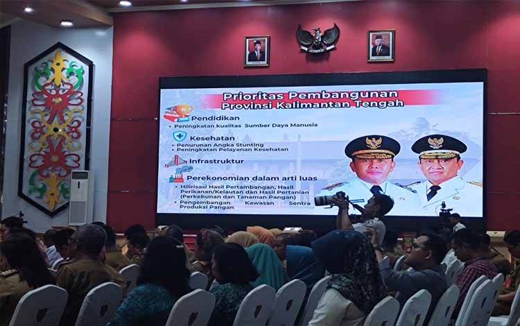 Pemprov Kalteng Rakor Optimasi Penyelenggaraan Pemerintahan